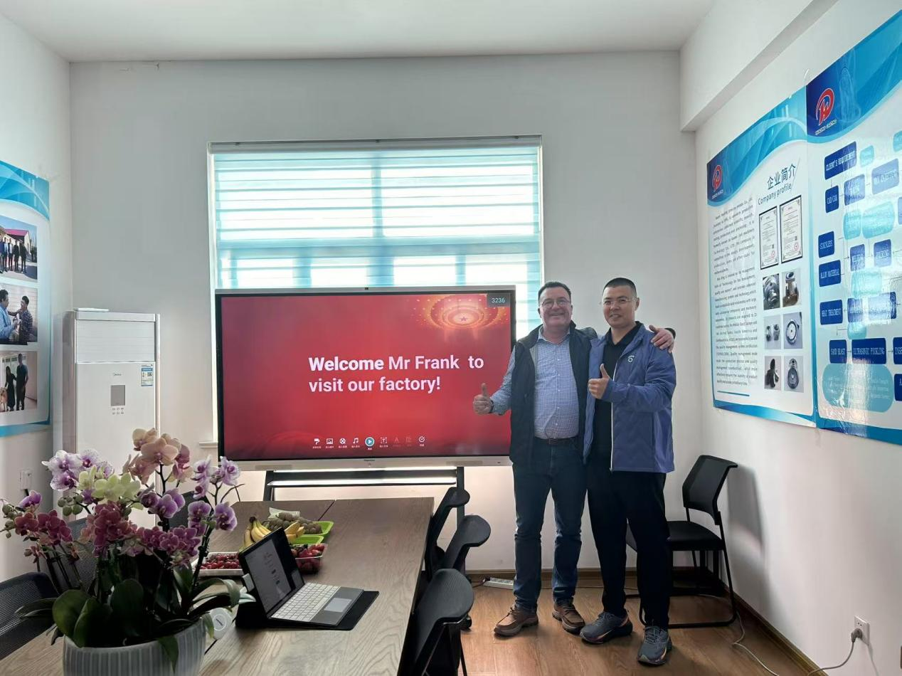 Belçika müşterisi fabrikayı iki kez ziyaret etti