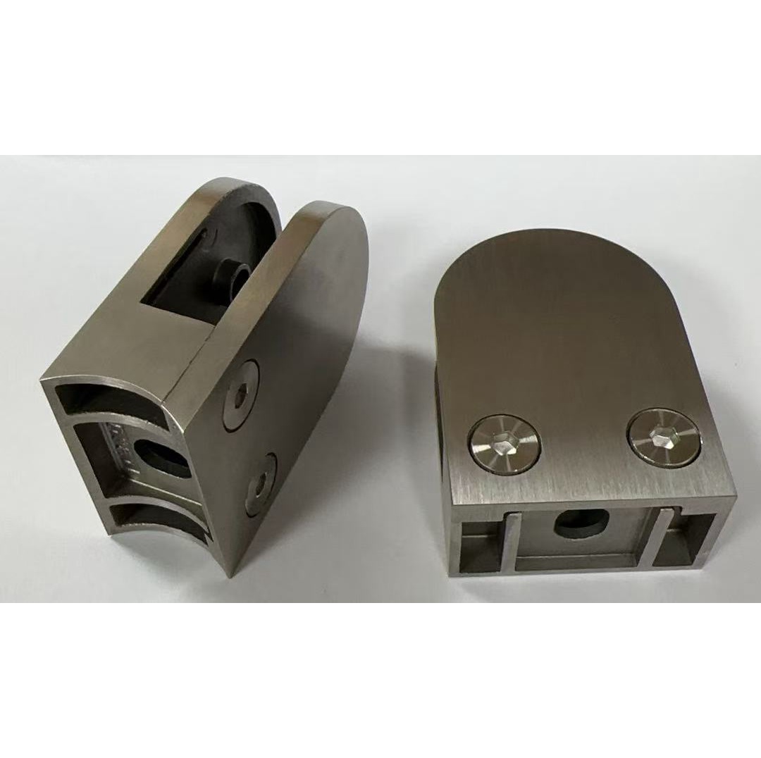 Duş odası güverte veranda korkuluk donanım aksesuarları mini cam fitting kelepçe cam tutucu merdiven korkuluk cam klips